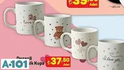 KERAMİKA DESENLİ SERAMİK KUPA